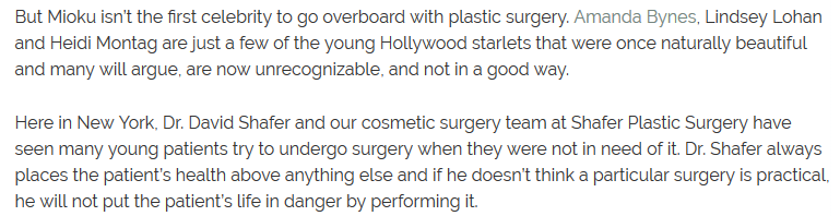 Former Korean Model Injects